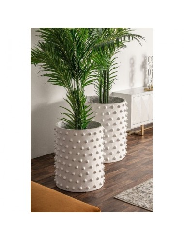 Macetero Santorini J 2 Cerámica 64x64x72 54x54x60 Estilo Provenzal - 6