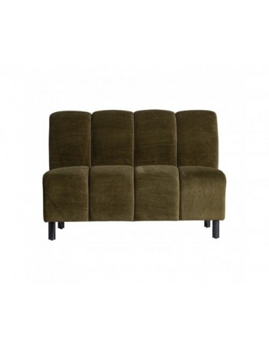 Módulo Sofá Central Shul Terciopelo 120x76x87 Estilo Art Deco - 1