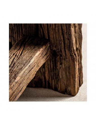 Consola Badai Madera De Mango Reciclada 176x36x75 Estilo Étnico - 4