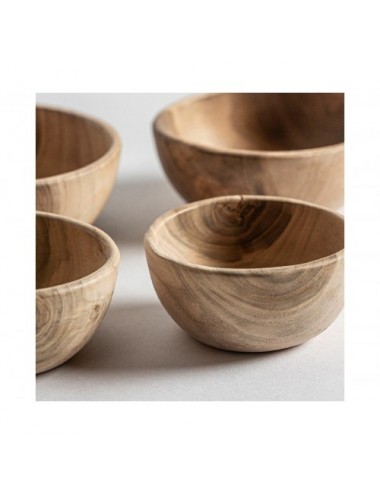 Cuenco Blessieh J 4 Madera Tropical 12x12x9 Estilo Étnico - 3