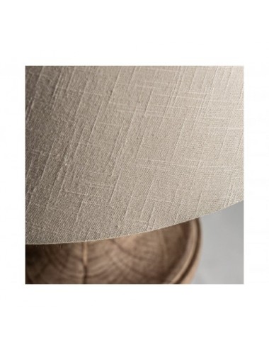 Lámpara De Sobremesa Madera De Mango 50x50x94 Estilo Provenzal - 1