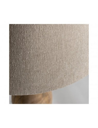 Lámpara De Sobremesa Madera De Mango 45x45x70 Estilo Provenzal - 1