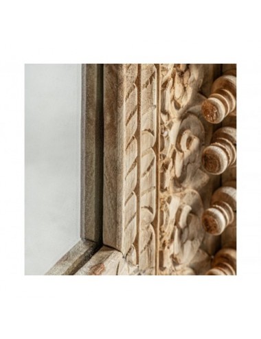 Espejo Vouxell Madera De Mango 90x6x150 Estilo Étnico - 3