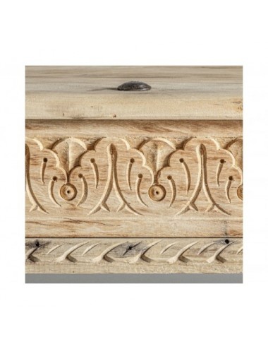 Mesa De Centro Vouxell Madera De Mango 150x90x45 Estilo Étnico - 5