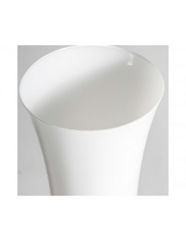 Jarrón Donet Cristal 16x16x36 Estilo Art Deco - 1