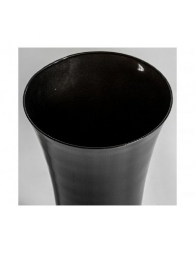 Jarrón Donet Cristal 16x16x36 Estilo Art Deco - 1