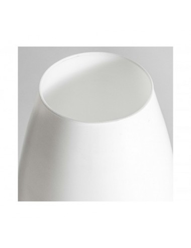 Jarrón Donet Cristal 18x18x37 Estilo Art Deco - 1