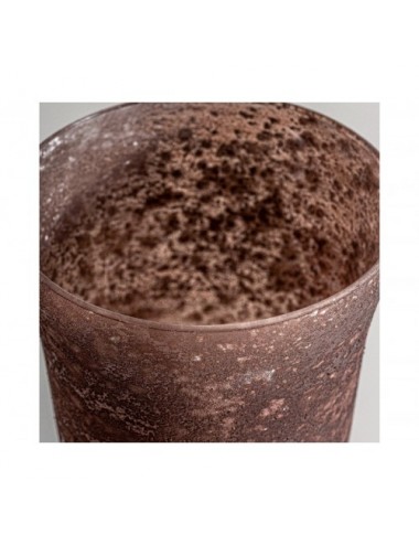 Jarrón Gieler Cristal 16x16x49 Estilo Art Deco - 1