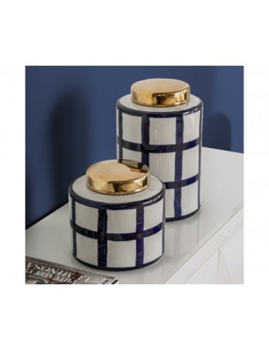 Tibor Juno Cerámica 18x18x17 Estilo Contemporáneo - 3