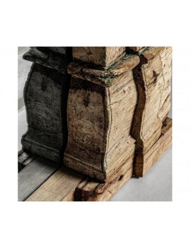 Espejo Argeen Madera De Teka 160x24x220 Estilo Étnico - 1