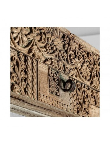 Espejo Argeen Madera De Teka 160x24x220 Estilo Étnico - 4