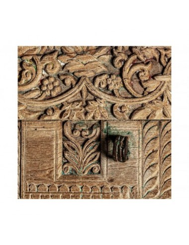 Espejo Argeen Madera De Teka 160x24x220 Estilo Étnico - 5