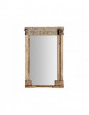 Espejo Argeen Madera De Teka 148x22x210 Estilo Étnico - 1