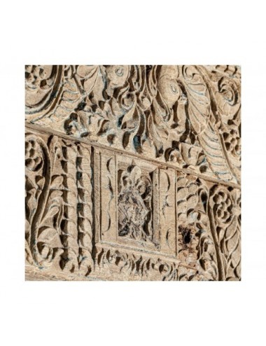 Espejo Argeen Madera De Teka 148x22x210 Estilo Étnico - 3