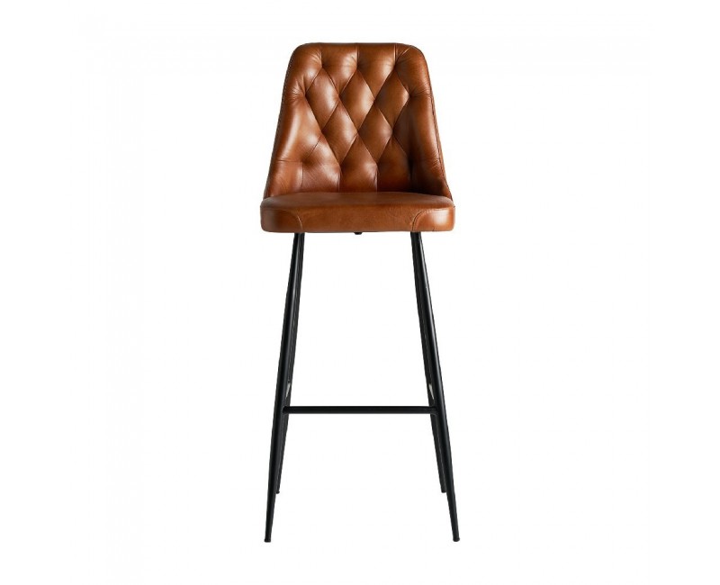 Taburete Dexter Hierro 46x50x108 Estilo Vintage - 1