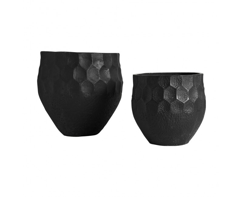 Ánfora J 2 Esseg Terracota 52x52x55 40x40x42 Estilo Contemporáneo - 1