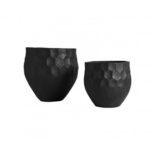 Ánfora J 2 Esseg Terracota 52x52x55 40x40x42 Estilo Contemporáneo - 1