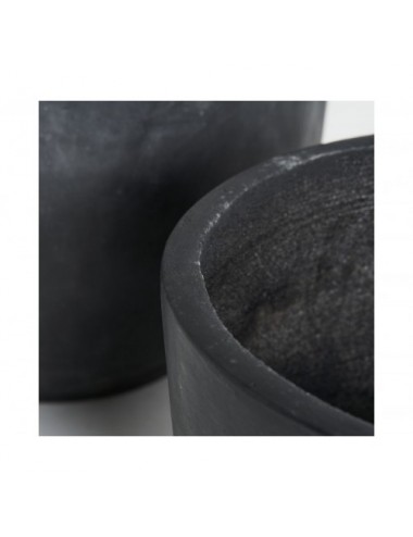 Macetero Blaghe J 2 Terracota 55x55x40 45x45x36 Estilo Contemporáneo - 3