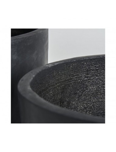 Macetero Blaghe J 2 Terracota 55x55x40 45x45x36 Estilo Contemporáneo - 4