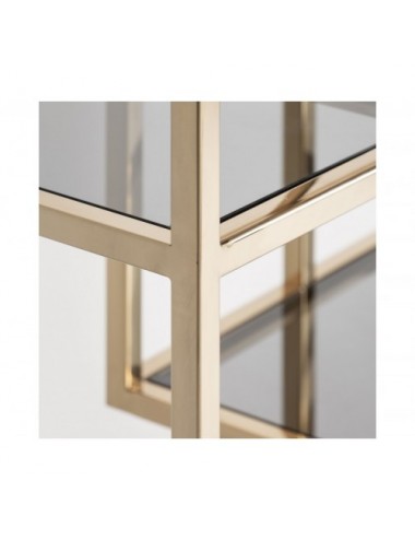 Librería Breisach Acero 108x30x230 Estilo Art Deco - 3