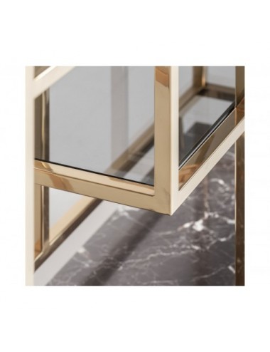 Librería Breisach Acero 108x30x230 Estilo Art Deco - 4