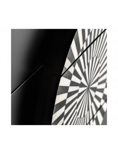 Cómoda Gatsby Madera Dm 90x45x86 Estilo Art Deco - 5