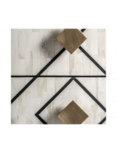 Mesita De Noche Charmes Madera Dm 50x35x61 Estilo Art Deco - 6