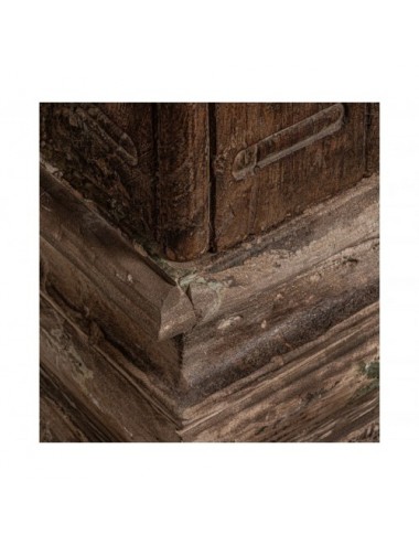 Columna Olinda Madera De Teka 33x33x250 Estilo Étnico - 4