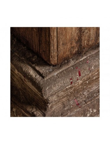 Columna Baraka Madera De Teka 32x32x226 Estilo Étnico - 4
