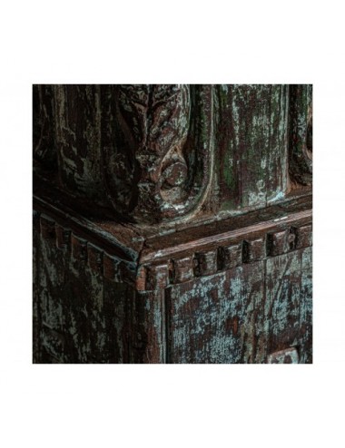Columna Becky Madera De Teka 33x33x212 Estilo Étnico - 3