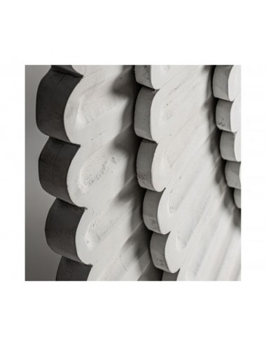 Espejo Jeyere Madera De Mango 122x7x122 Estilo Provenzal - 1