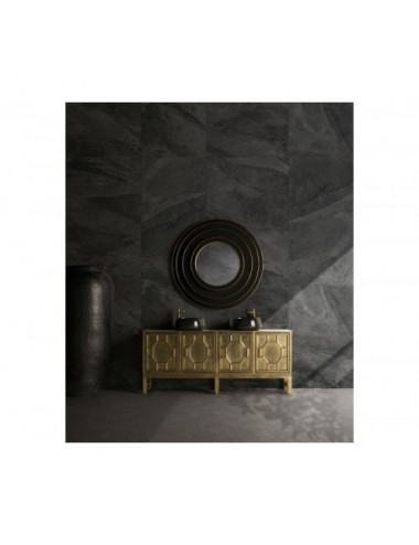 Espejo Keile Madera De Mango 120x14x120 Estilo Art Deco - 5