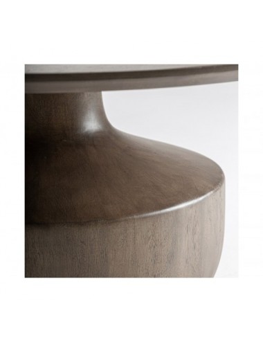 Mesa De Centro Beaune Madera De Mango 90x90x41 Estilo Colonial - 4