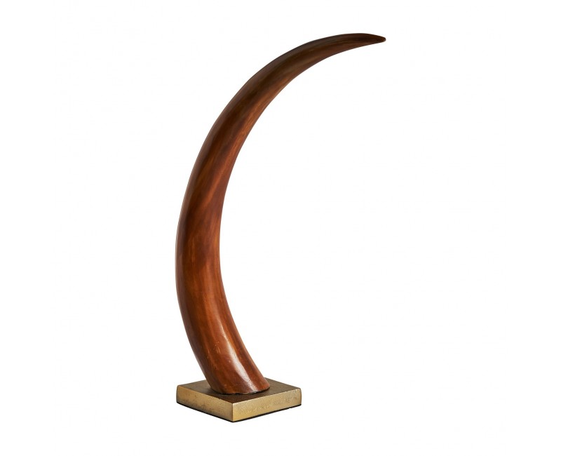 Figura Decorativa Panya Hueso 11x26x50 Estilo Nórdico - 1