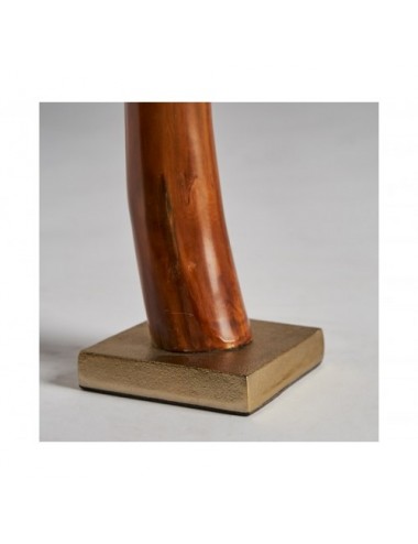 Figura Decorativa Panya Hueso 11x11x49 Estilo Nórdico - 1