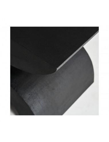 Mesa Auxiliar Blaghe Cemento 49x41x54 Estilo Contemporáneo - 4