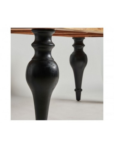 Mesa Comedor Zenica Madera De Acacia 220x98x78 Estilo Provenzal - 5