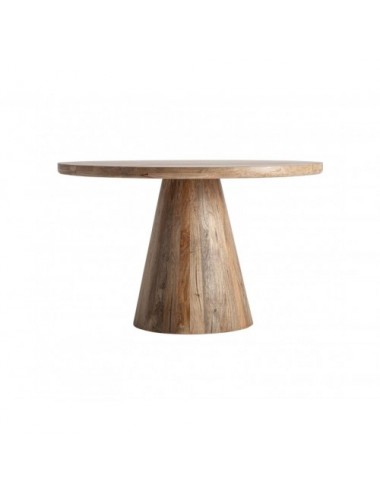 Mesa Comedor Mersch Madera De Mango 120x120x75 Estilo Contemporáneo - 1