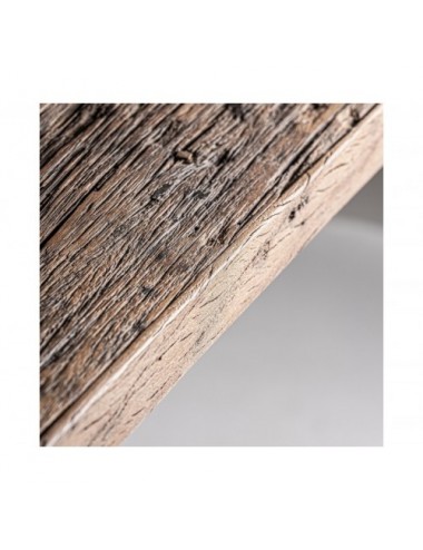 Mesa Comedor Uzor Madera De Shorea 200x100x76 Estilo Industrial - 6