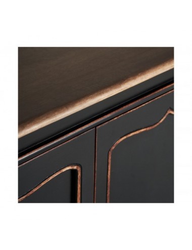 Aparador Jussac Madera De Mango 220x50x87 Estilo Clásico - 4