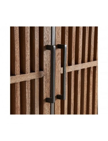Aparador Gaffney Madera De Mango 180x45x86 Estilo Industrial - 4
