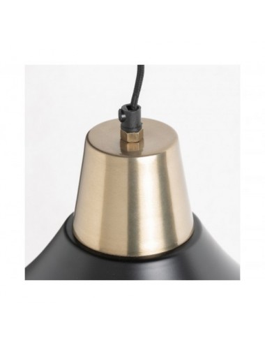 Lámpara De Colgar Hierro 33x33x128 Estilo Art Deco - 1