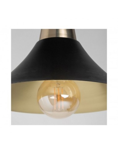 Lámpara De Colgar Hierro 33x33x128 Estilo Art Deco - 3