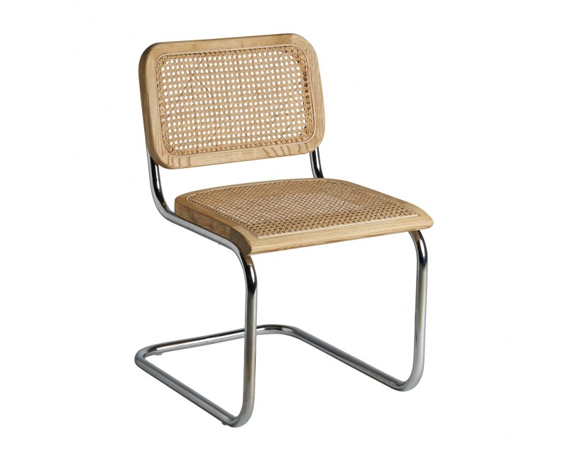 Silla Sins Madera De Olmo 46x66x79 Estilo Contemporáneo - 1