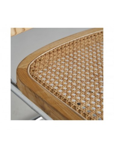 Silla Sins Madera De Olmo 46x66x79 Estilo Contemporáneo - 7