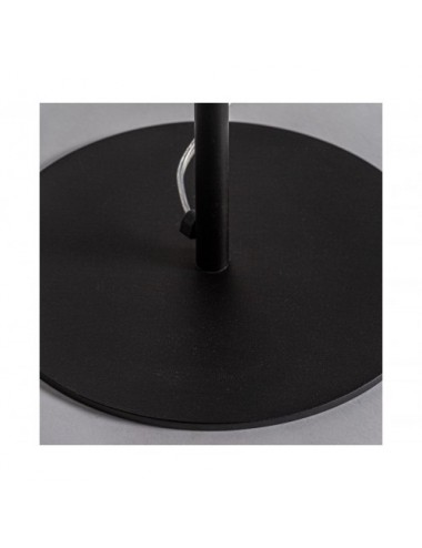 Lámpara De Pie Plissé Rattan Hierro 40x40x150 Estilo Nórdico - 4