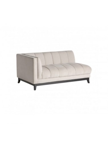 Módulo Sofá Esquinero Luttach Madera De Caucho 97x148x71 Estilo Art Deco - 1