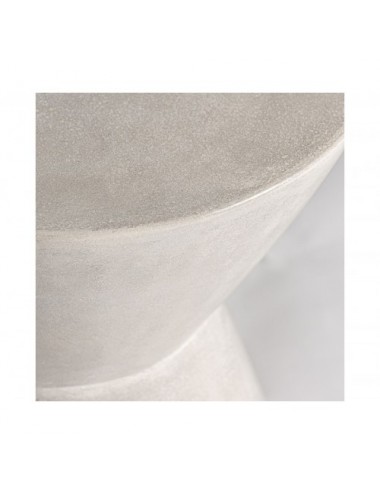 Mesa Auxiliar Telfs Cemento 48x48x57 Estilo Contemporáneo - 3