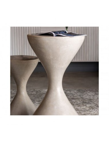 Mesa Bar Telfs Cemento 55x55x93 Estilo Contemporáneo - 5