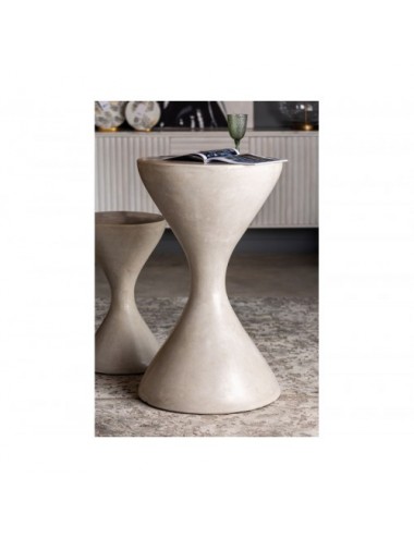 Mesa Bar Telfs Cemento 55x55x93 Estilo Contemporáneo - 6